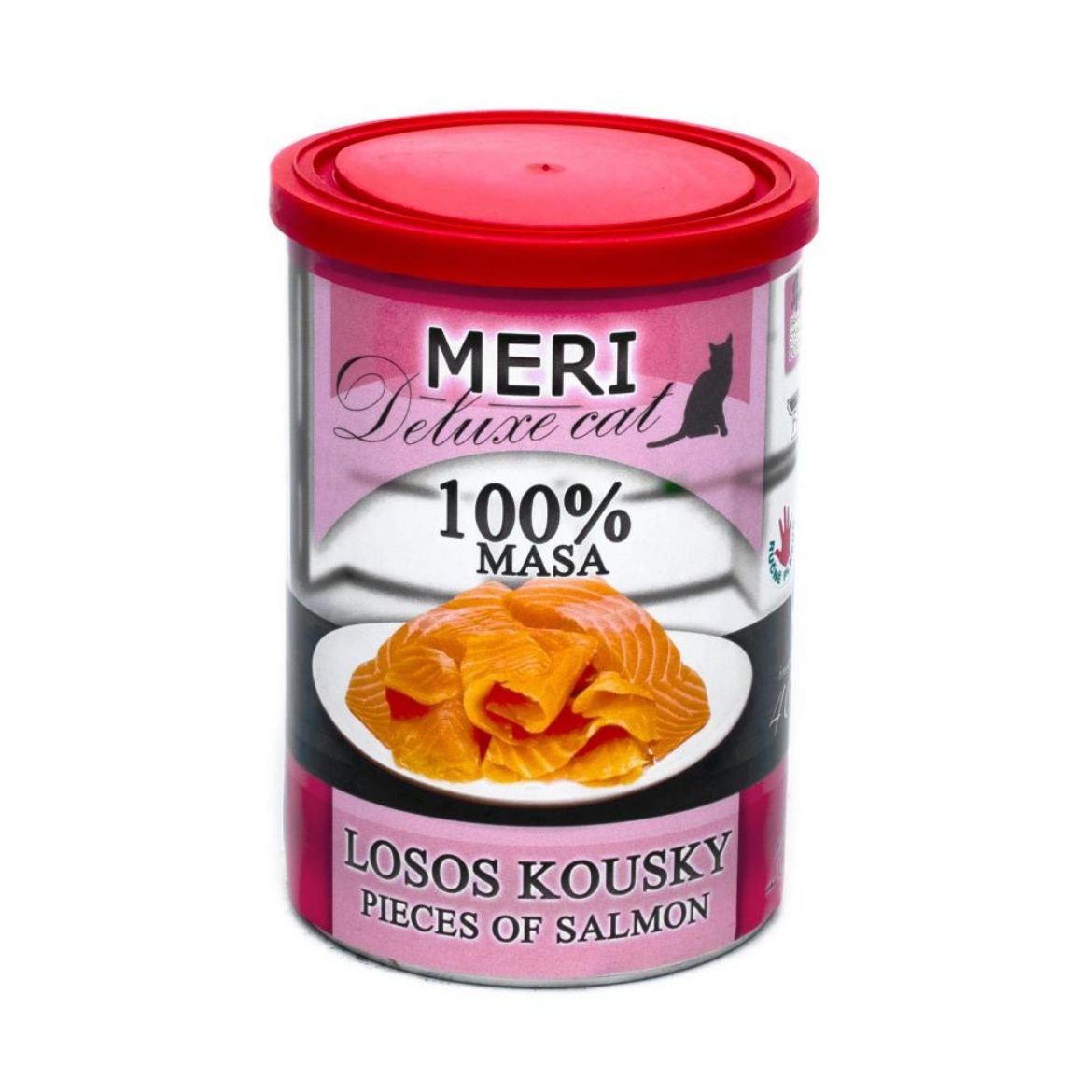 Obrázek z MERI Deluxe Cat losos kousky, konzerva 400 g 