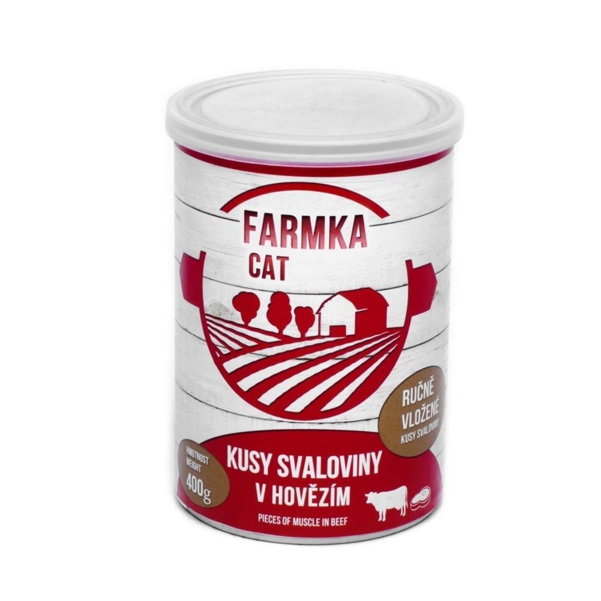 Obrázek z FARMKA Cat se svalovinou, konzerva 400 g 