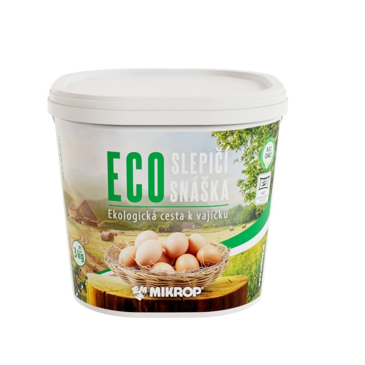 Obrázek z ECO Slepičí snáška Mikrop 3 kg 