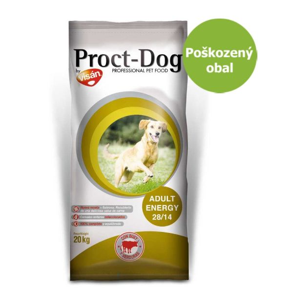 Obrázek Proct-Dog Adult Energy 20 kg - Poškozený obal - SLEVA 15 %