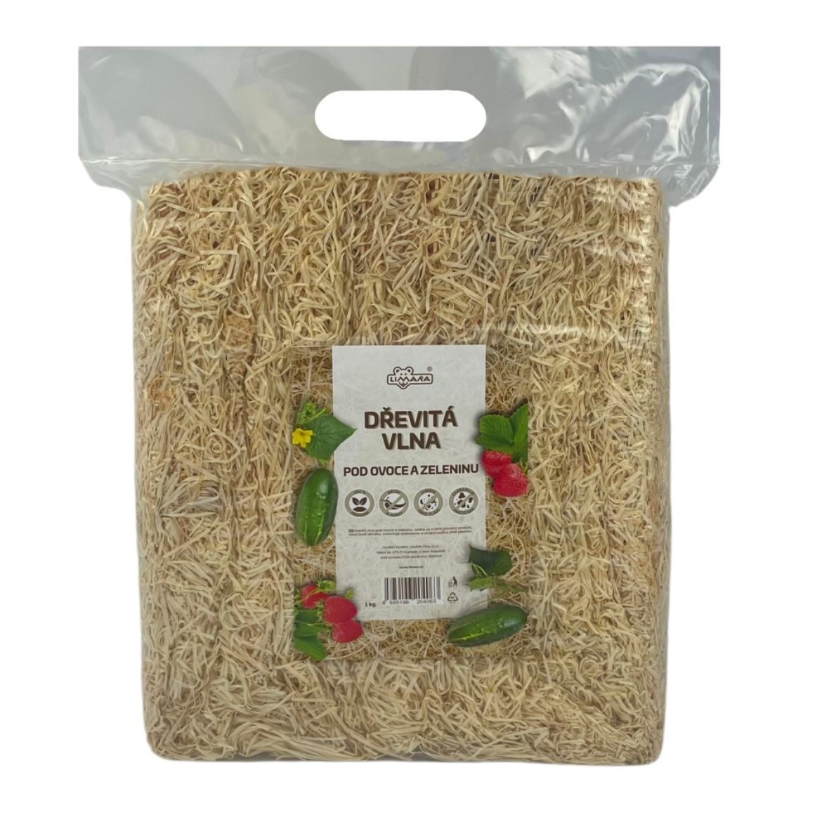 Obrázek z Dřevitá vlna pod ovoce a zeleninu Limara 1 kg 