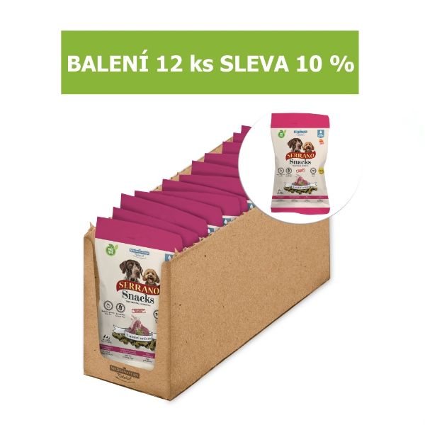 Obrázek Serrano Snack Dog Lamb 100 g (12 ks) SLEVA 10 %
