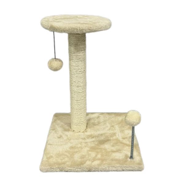 Obrázek Škrábadlo s míčkem na pružině 40 cm