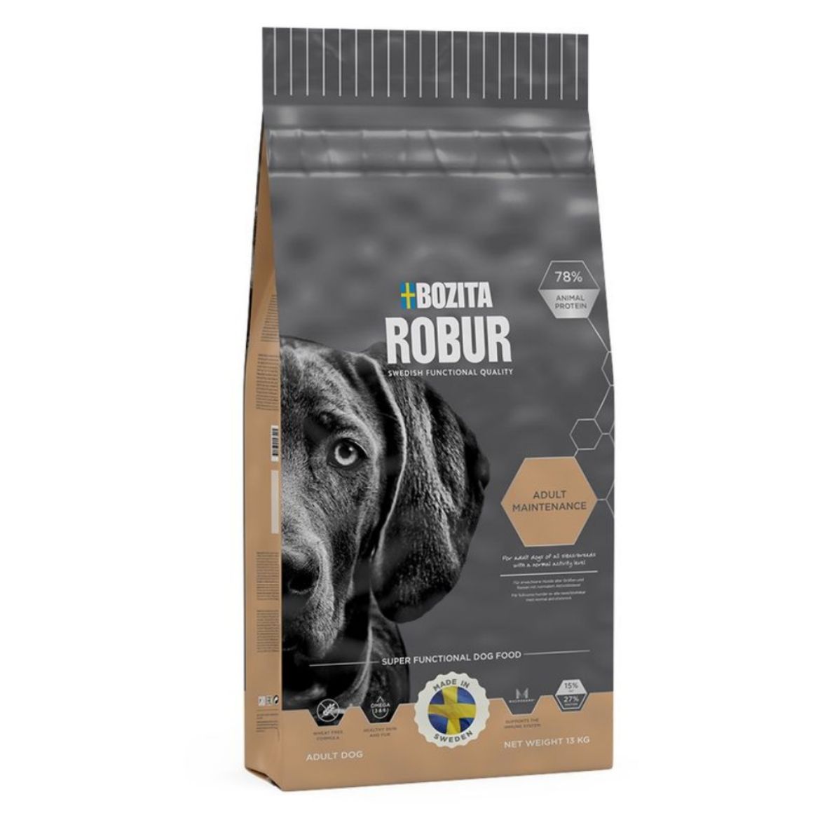 Obrázek z Bozita Robur Dog Adult Maintenance 13 kg 