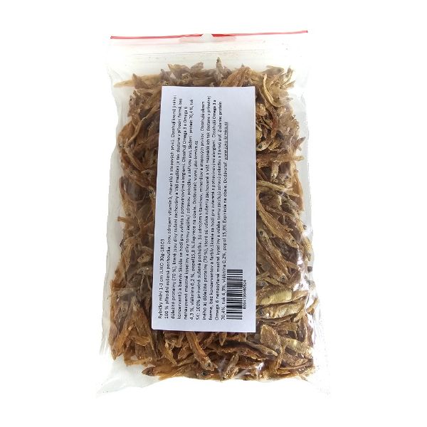 Obrázek Rybičky sušené Mini (1 - 3 cm) JUKO 30 g