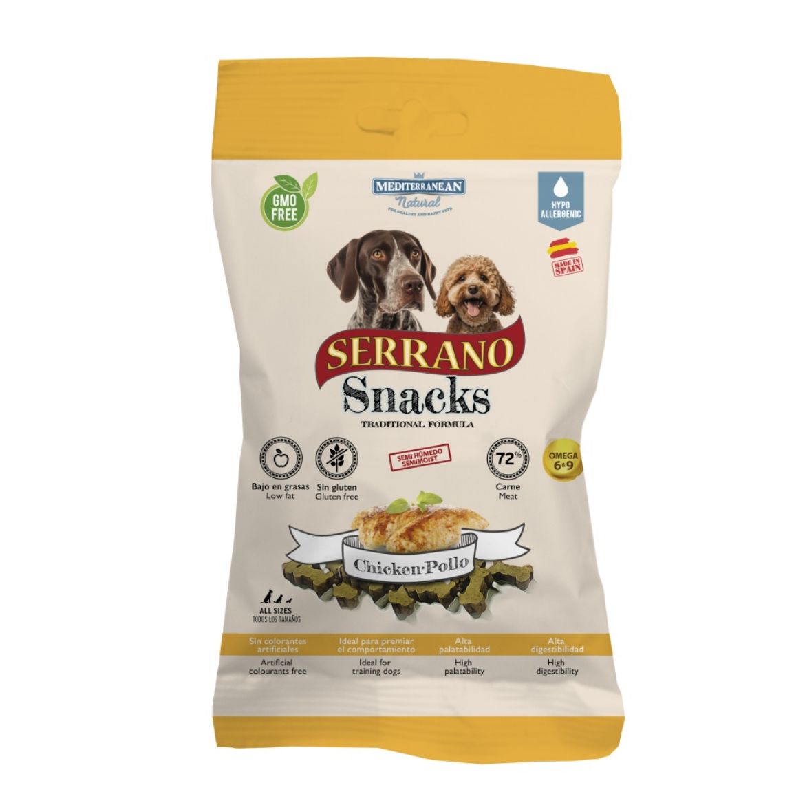 Obrázek z Serrano Snack Dog Chicken 100 g 