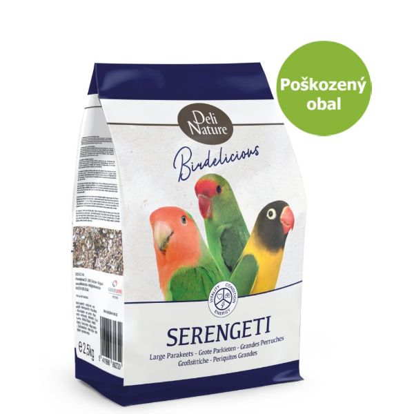 Deli nature african parakeets, africký papoušek, kompletní krmná směs 