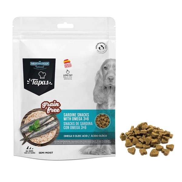 Obrázek Tapas Snack Dog Sardine with Omega GF 150 g