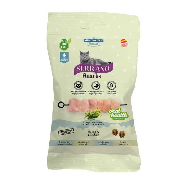 Obrázek Serrano Snack Cat Oral Care Chicken 50 g