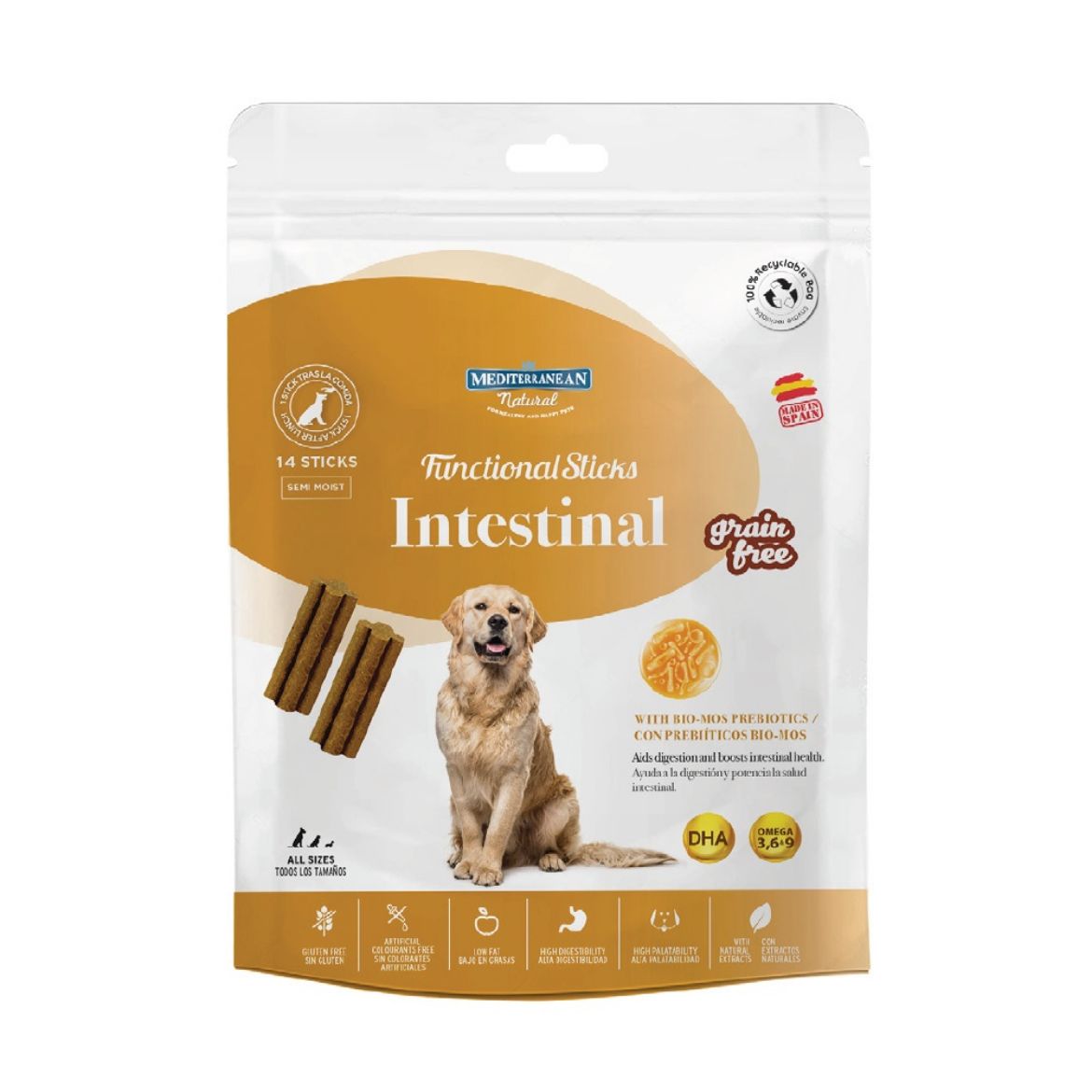 Obrázek z Funkční tyčinky pro dobré trávení Intestinal 110 g 