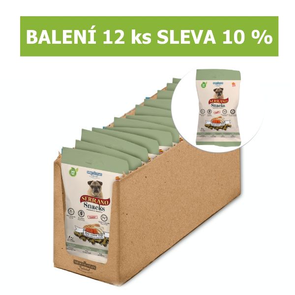 Obrázek Serrano Snack Senior 100 g (12 ks) SLEVA 10 %