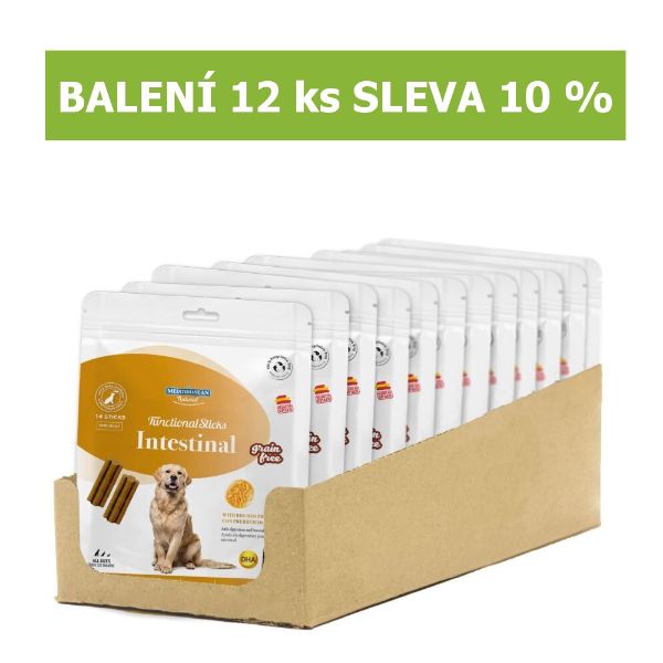 Obrázek Funkční tyčinky pro dobré trávení Intestinal 110 g (12 ks) SLEVA 10 %