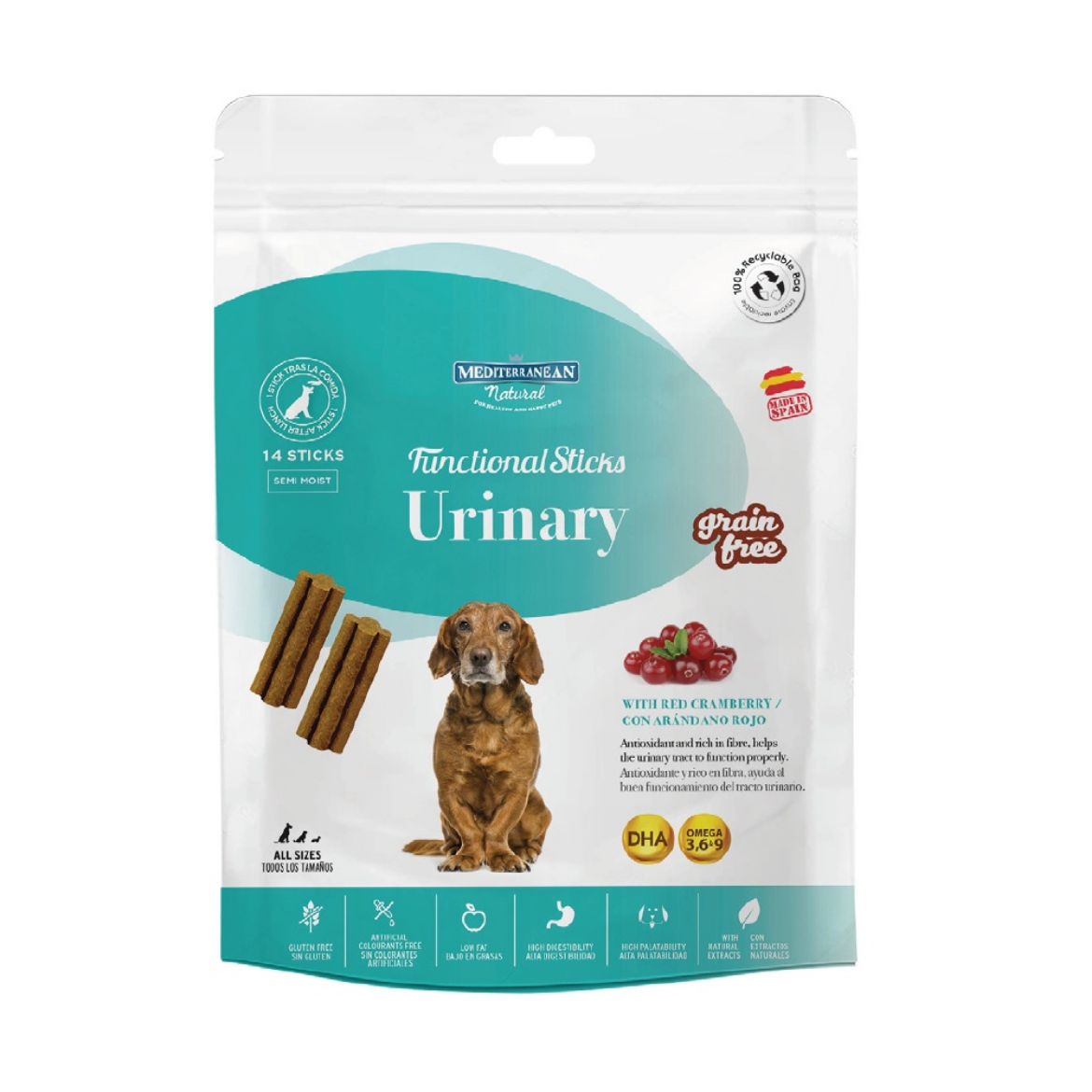 Obrázek z Funkční tyčinky zdravé močové cesty Urinary 110 g 