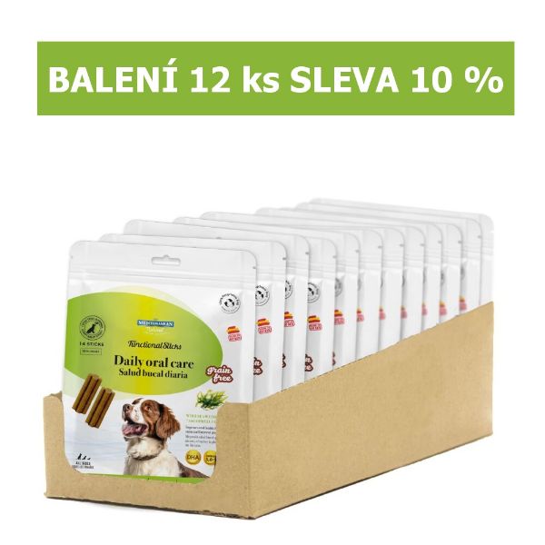 Obrázek Funkční tyčinky pro ústní péči Oral Care 110 g (12 ks) SLEVA 10 %