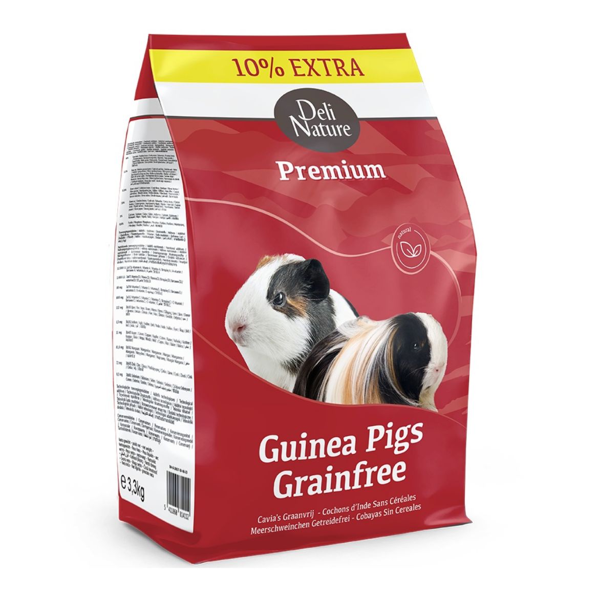 Obrázek z Deli Nature Premium morče GF 3 kg + 10 % ZDARMA 