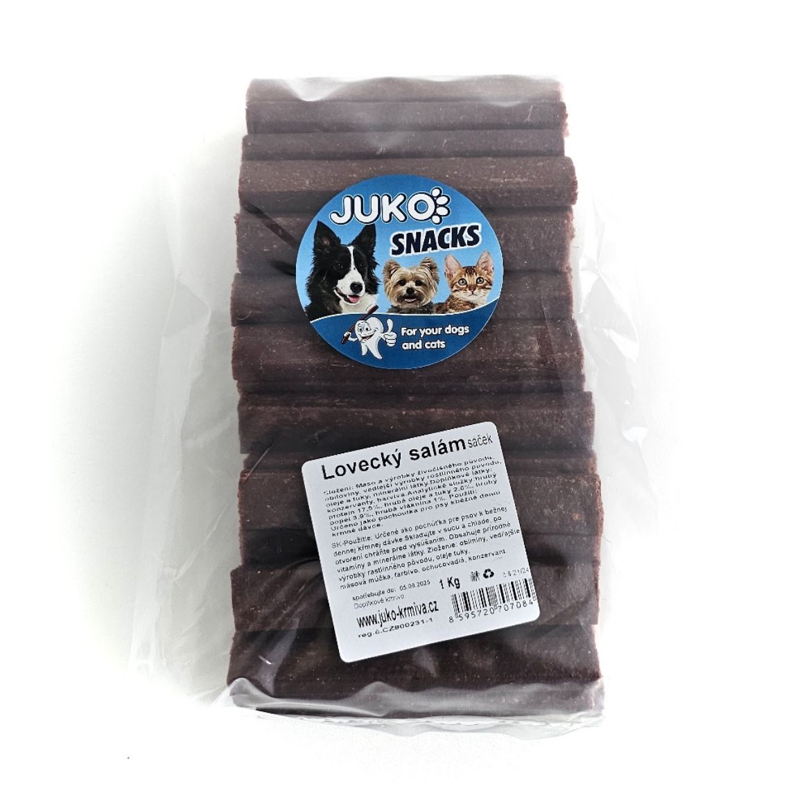 Obrázek z Lovecký salám JUKO Snacks 1 kg 