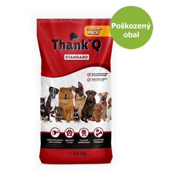 Thank´Q Standard Dog Adult Šunka, kompletní krmivo pro dospělé psy s příchutí šunky