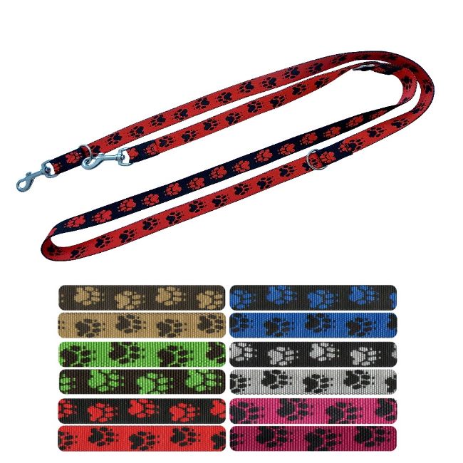 Vodítko popruh přepínací, různé dekory 2,5 x 120/150/210 cm