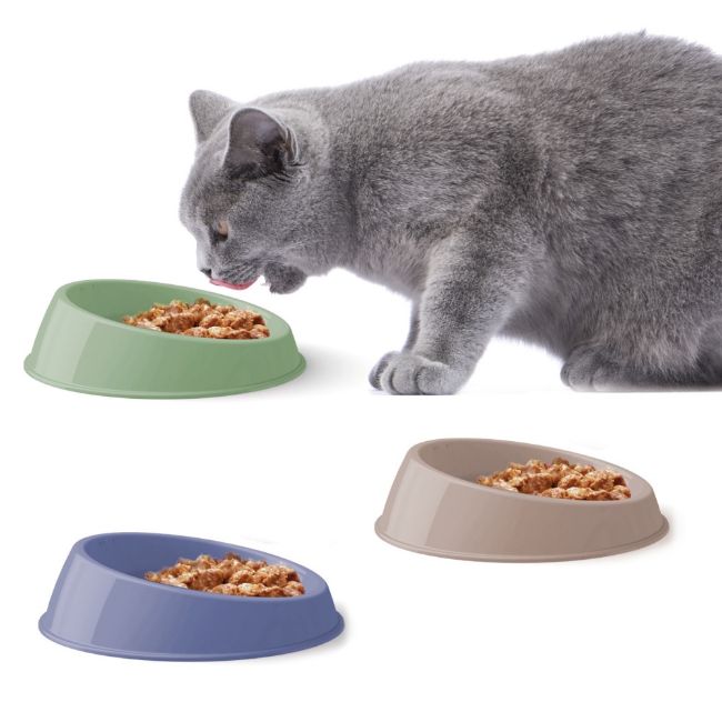 Miska plast Vibrissa kočka 15 x 4 cm