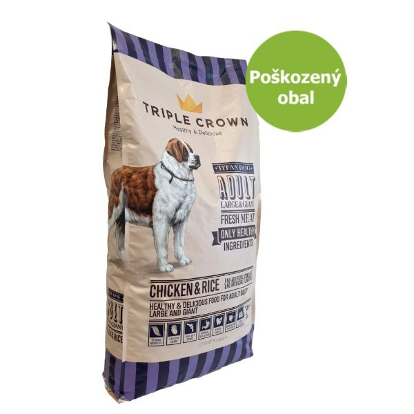 Obrázek Triple Crown Dog Adult Maxi Titan 14 kg - Poškozený obal - SLEVA 15 %