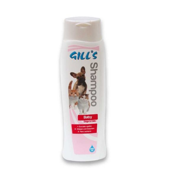 Obrázek GILL´S šampon Baby dog & cat 200 ml