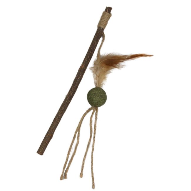 Obrázek z Matatabi hlavolam s míčkem a catnipem 26/5 cm - 240148 