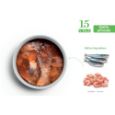 Obrázek z Amanova Cat Sardine & Shrimps (krevety) v želé (15), konzerva 70 g 