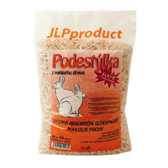 dřevěná podestýlka z měkkého dřeva, 100% přírodní , absorbuje pachy, vysoká savost,