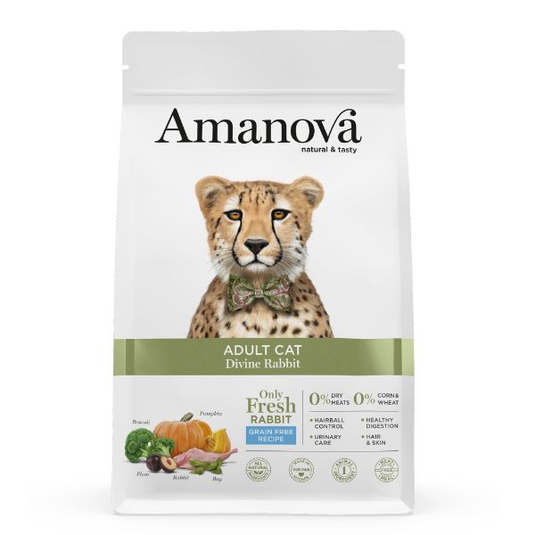 Obrázek Amanova Cat Adult Rabbit & Pumpkin GF 1,5 kg