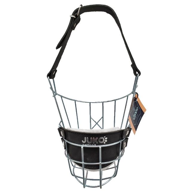 Náhubek zinek/kůže pitbul, labrador, čau čau, staford - pes