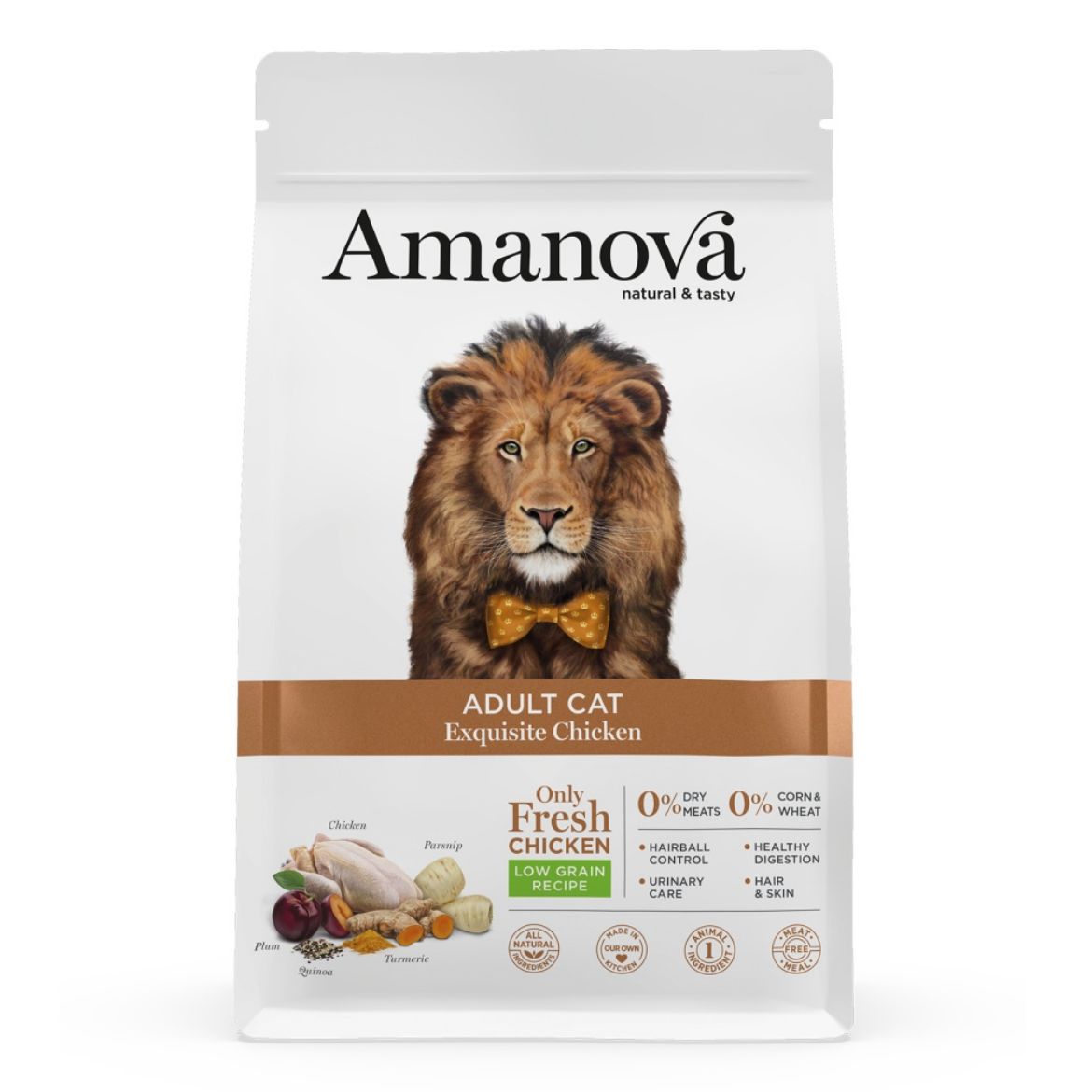 Obrázek z Amanova Cat Adult Chicken & Quinoa LG 6 kg 