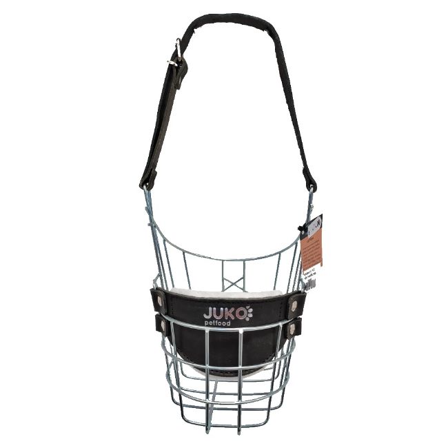 Náhubek zinek/kůže rotvailer, brazilská fila - pes