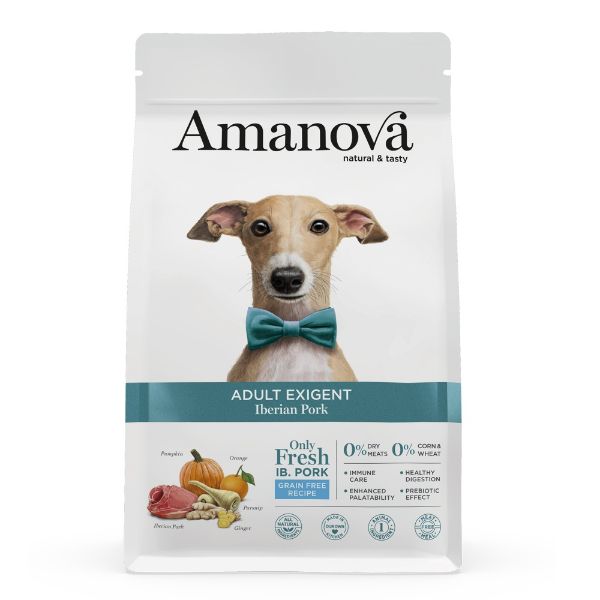 Obrázek Amanova Dog Adult Exigent Iberian Pork & Pumpkin GF 2 kg