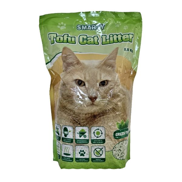 Obrázek Smarty Tofu Cat Litter Green Tea podestýlka 6 l