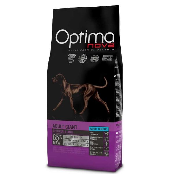 Obrázek OPTIMAnova Dog Adult Giant Chicken & Rice 12 kg