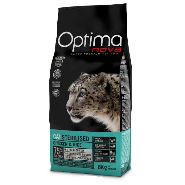 Obrázek OPTIMAnova Cat Sterilised 8 kg