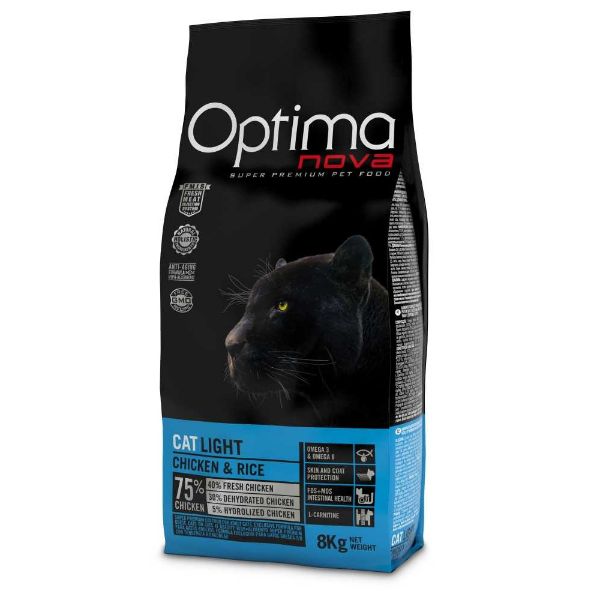 Obrázek OPTIMAnova Cat Light 8 kg