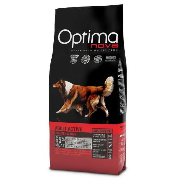 Obrázek OPTIMAnova Dog Adult Active 12 kg