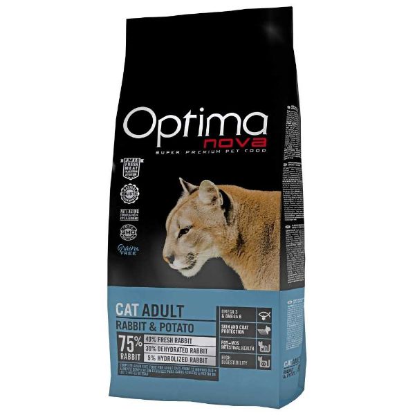 Obrázek OPTIMAnova Cat Rabbit & Potato GF 2 kg 