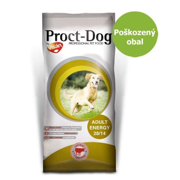 Obrázek Proct-Dog Adult Energy 19 kg - Poškozený obal - SLEVA 20 %