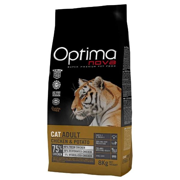 Obrázek OPTIMAnova Cat Chicken GF 8 kg