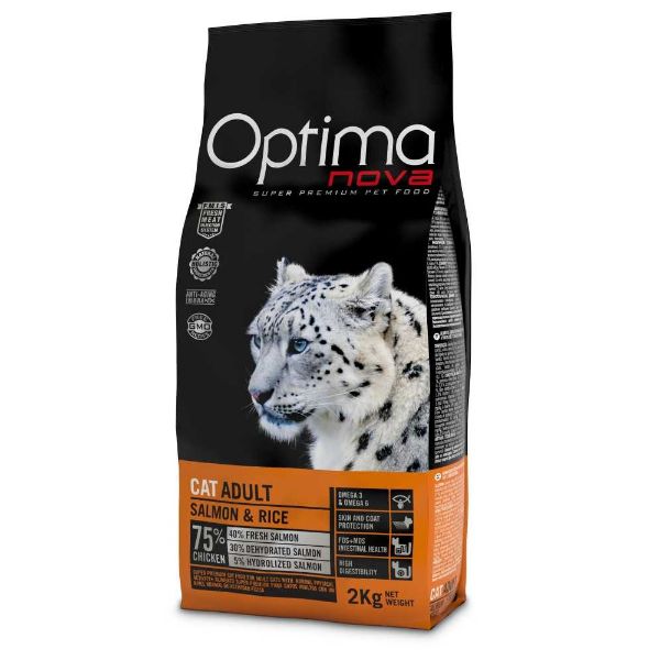 Obrázek OPTIMAnova Cat Adult Salmon 2 kg