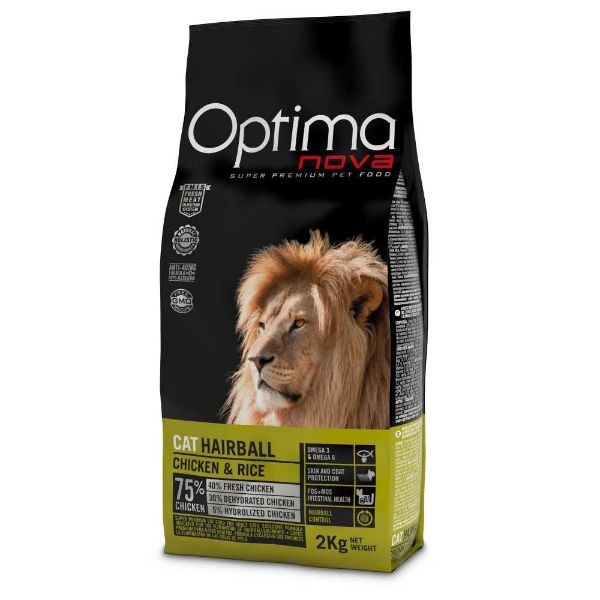 Obrázek OPTIMAnova Cat Hairball 2 kg