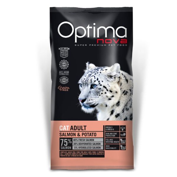 Obrázek OPTIMAnova Cat Salmon & Potato GF 2 kg