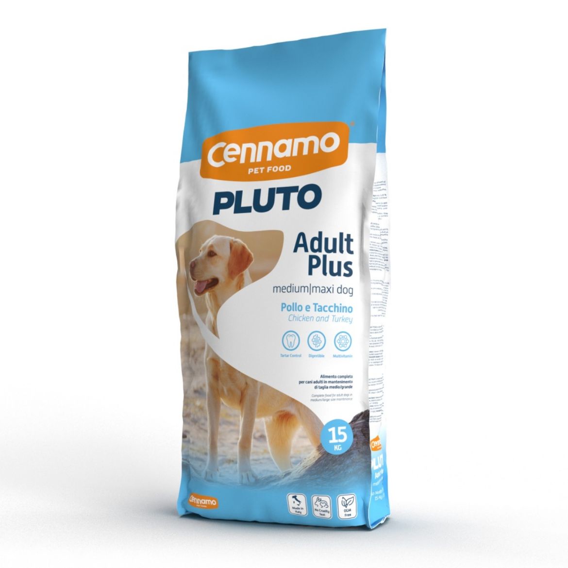 Obrázek z PLUTO Dog Adult Plus Medium/Maxi 15 kg 