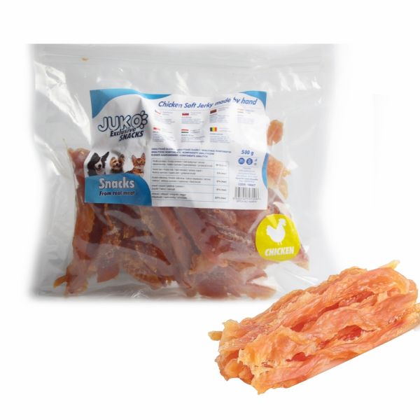 Obrázek Chicken Soft Jerky made by hand JUKO Snacks 500 g