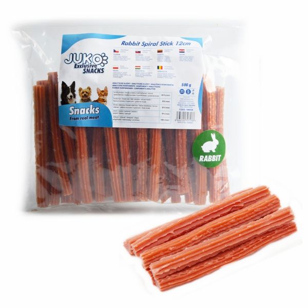 Obrázek Rabbit Spiral Stick JUKO Snacks 12 cm (500 g)