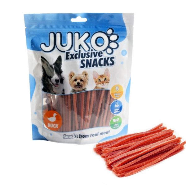 Obrázek Duck Thin Strips JUKO Snacks 250 g