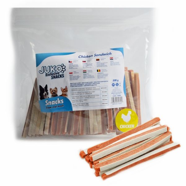 Obrázek Chicken Sandwich JUKO Snacks 500 g