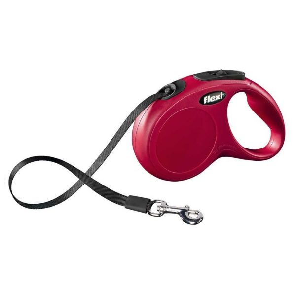 Obrázek Flexi New Classic Tape XS 3 m (12 kg) červená